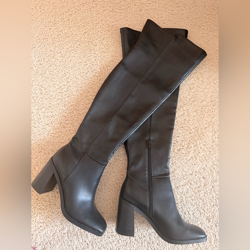 Dolce Vita over the knee Black Boots